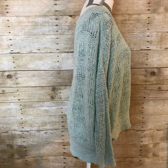 [Free People] Mint Green Knit Sweater S - Picture 5 of 5